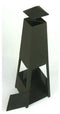 Edco metalen vuurkorf 100 cm hoog - bovenstuk 30x30x55cm