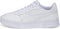 PUMA Carina 2.0 Jr Sneakers - SOFTFOAM+ - Wit/Zilver - Maat 37,5