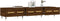 vidaXL - Tv-meubel - 150x36x30 - cm - bewerkt - hout - bruin - eikenkleur