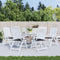 vidaXL - Tuinstoelkussens - 6 - st - 40x40x3 - cm - oxford - stof - zwart