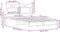 vidaXL - Bedframe - zonder - matras - hout - sonoma - eikenkleurig - 120x200 - cm