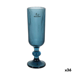 Champagneglas Santa Clara Sonella Blauw (36 Stuks)