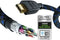 Inakustik 00423520 - HDMI Ultra High Speed Kabel - 10K Ultra HD 48 Gbps - Blauw Zwart