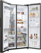 Haier HSW79F18DIPT - Amerikaanse Koelkast - 601 liter - Zwart