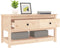 vidaXL - Salontafel - 102x49x55 - cm - massief - grenenhout