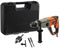 Black & Decker BEHS02K-QS - Klopboormachine 800W - 3 functies SDS-Plus - Grijs Oranje