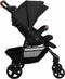 vidaXL - Kinderwagen - 3-in-1 - staal - antracietkleurig