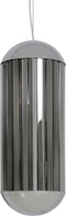 Light & Living Grayson Hanglamp - Smoke/Chroom - 6L