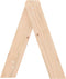 vidaXL - Krukken - 2 - st - 40x40x45 - cm - massief - grenenhout