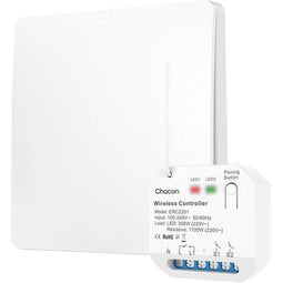 CHACON 54666 - Verlichtingsmodule en schakelaarset - Draadloos - Zonder batterijen