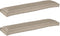 vidaXL - Ligbedkussens - voor - Bank - 2 - stuks - Taupe - 150x40x8 - cm - Oxford - Stof