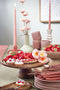 Mica Decorations Dinerkaars - Set van 2 - H29 cm - Roze (2 stuks)