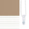 vidaXL - Zebra - Blind - 45x150 - cm - stofbreedte - 40,9 - cm - polyester - zandbruin