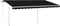 vidaXL - Luifel - automatisch - met - LED - en - windsensor - 4x3,5 - m - antraciet