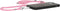 Mobiparts Universal - Telefoonkoord - Verstelbaar tot 1.50 meter - Roze transparant