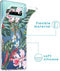 iMoshion Hoesje Geschikt voor Samsung Galaxy S10 Hoesje Siliconen - iMoshion Design hoesje - Groen / Roze / Tropical Jungle