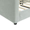 vidaXL - Slaapbank - 80x200 - cm - fluweel - lichtgrijs