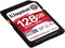 Kingston Canvas React Plus V60 - SDXC Geheugenkaart 128GB - UHS-II 280MB/s Lezen 100MB/s Schrijven