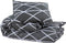 vidaXL - Dekbedovertrekset - 140x200 - cm - katoen - grijs