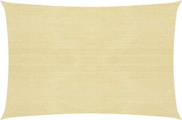 vidaXL - Zonnezeil - 160 - g/m² - 5x7 - m - HDPE - beige