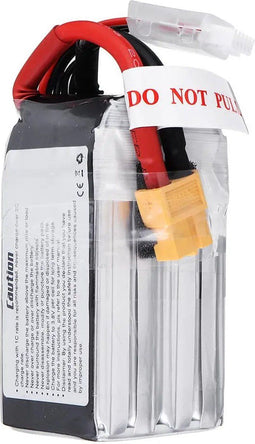 Li-polymeer batterij - 1550mAh (14,8V) 100C 4S XT60 stekker voor modelbouw, drones, multicopters, quadrocopter zoals 4S1P