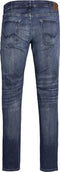JACK&JONES PLUS SIZE - Jeans - Soepel zittend licht afgewassen - Donker blauw