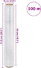 vidaXL - Stretchfilm - 6 - st - transparant - 30 - μm - 50 - cm - x - 300 - m