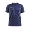 Craft Pro Control Impact Polo - Poloshirt - Lichtgewicht gerecycled polyester - Blauw Maat M