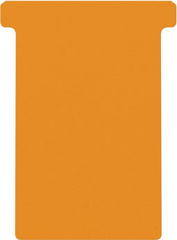 T-kaart djois formaat 3 77mm oranje 100st