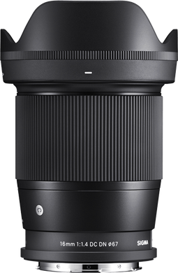 Sigma Contemporary 16mm f/1.4 DC DN - Prime Lens - Canon RF - APS-C (cropfactor 1.5)