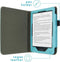 imoshion E-reader Hoesje - Geschikt voor Kobo Clara HD - Vegan Leather Bookcase - Lichtblauw