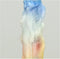 HD Collection Dinerkaars (set 2 Stuks) Drip - Kleur : regenboog - Wax - 26 cm hoog - Kerst Sinterklaas cadeau