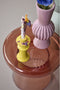 HD Collection Dinerkaars (set 2 Stuks) Drip - Kleur : regenboog - Wax - 26 cm hoog - Kerst Sinterklaas cadeau