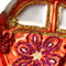 HD Collection - Ornament kerstbal Auto Glas Oranje 11.4 cm