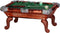 HD Collection - Ornament kerstbal Biljart glas Bruin 11.4 cm