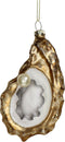 HD Collection - Ornament kerstbal Oester glas goud 14 cm