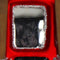 HD Collection - Ornament kerstbal Skilift Glas Rood 10.5