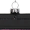 HD Collection - Ornament kerstbal Video Tape Glas Zwart 11.5 cm
