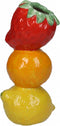 HD Collection Vaas Fruits - Keramiek - Multicolor - 10 x 20 x 8 cm (BxHxD)