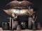 HD Collection Wandkleed Glamour Kiss - Velvet - 146x110 cm (BxH) - Incl. Roede en Haken