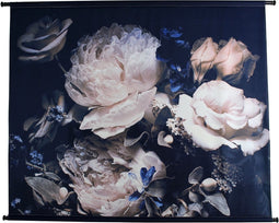 HD Collection Wandkleed Peony - Velvet - - 146 x 110 x 0 cm (BxHxD)