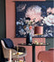 HD Collection Wandkleed Peony - Velvet - - 146 x 110 x 0 cm (BxHxD)