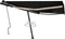vidaXL - Luifel - handmatig - uittrekbaar - met - LED - 450x350 - cm - antracietkleur