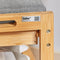 SoBuy FSR49-N - Schoenenrek met Zijkast en Zitgedeelte - Bamboe - 55x30x46cm