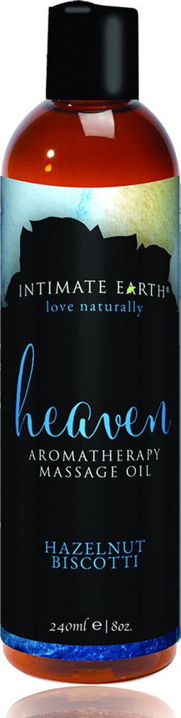 Intimate Earth Heaven - Massage Olie - Hazelnoot Biscotti - 240 ml