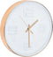 vidaXL - Wandklok - koper-look - 30 - cm