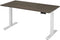 Ergonomisch elektrische verstelbaar zit/sta bureau Teez breed 160CM diep bladkleur Speciale Kleur framekleur Zwart (RAL9005)