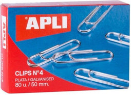 Paperclip gegalva nr.4 lengte 50mm 80st
