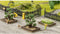 NOCH 14609 N bloemeneiland 2 stuks Bouwpakket