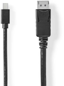 Nedis CCGB37404BK20 - Mini DisplayPort naar DisplayPort Kabel - 200cm - Zwart